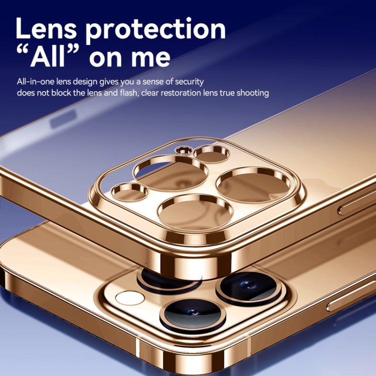 For iPhone 16 SULADA Natural Color Series Electroplating Frosted TPU Phone Case(Silver) by SULADA