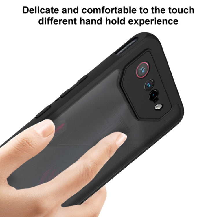 For Asus ROG Phone 7 Ultimate imak UX-9B Series Four Corners Tiny Airbag Shockproof Phone Case(Black) by imak