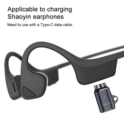 For Shokz Series Type-C Interface Magnetic Charging Adapter(Up and Down Bend) by bashfashion