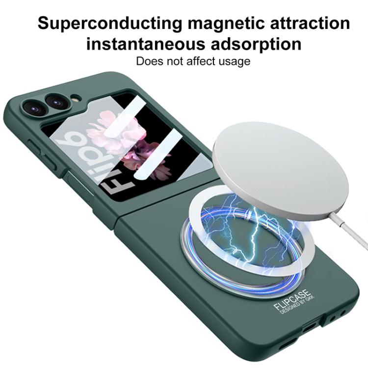 For Samsung Galaxy Z Flip6 / Flip7 FE GKK Ultra-thin MagSafe Full Coverage Phone Case(Purple) by GKK