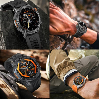 BH11 4G LTE Android 8.1 Smart Watch, 2GB+16GB, Unisoc 8541 Quad Core, Support Heart Rate / Blood Oxygen(Black Silicone) by bashfashion