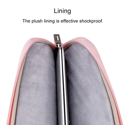 ST08 Handheld Briefcase Carrying Storage Bag without Shoulder Strap for 13.3 inch Laptop(Grey) by bashfashion