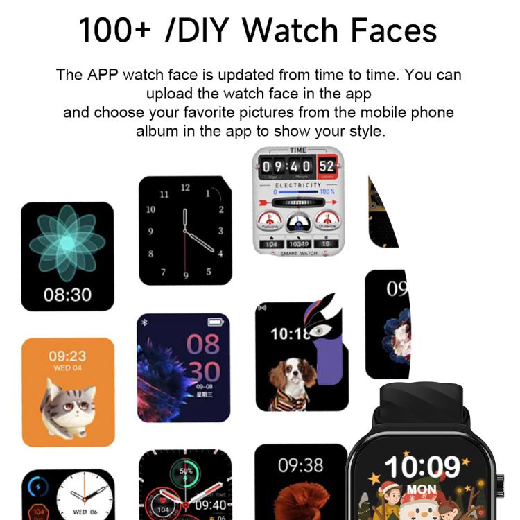 U13 2.2 inch IPS Curved Screen Smart Watch Supports BT Call(Gold) by bashfashion