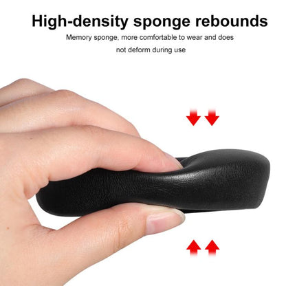 2pcs Football Net Earpads For SteelSeries Nova Pro(Black Snap-on) by bashfashion