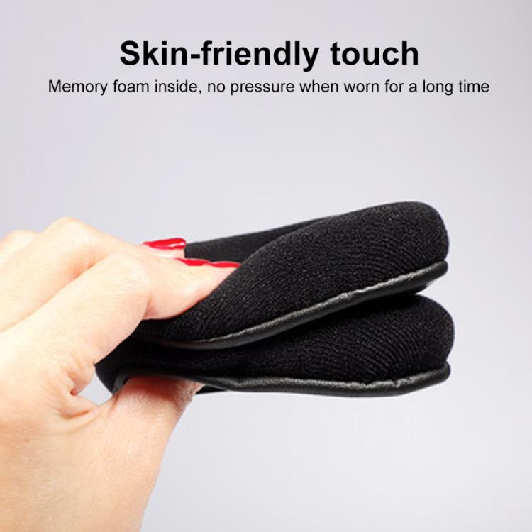 1 Pair Insert Replacement Earpads For Logitech G Pro X, Material:Cotton Fabric(Dark Grey) by bashfashion