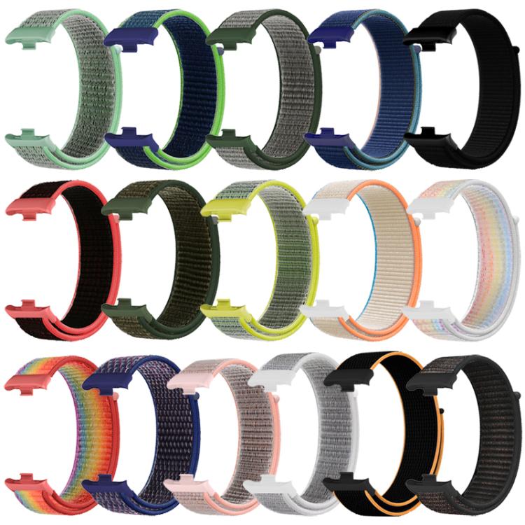 For Xiaomi Band 9 Pro/8 Pro/Redmi Watch 6/5/4 xDfind Nylon Hook and Loop Fastener Watch Band(Colorful) by xDfind