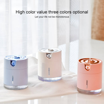 WT-H16 USB Charging Water Pattern Atomizing Humidifier with Colorful Night Lights, Water Tank Capacity: 300mL (Pink) by bashfashion