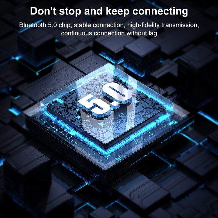 USAMS-IA04 Zero Sense Series Wireless Bluetooth 5.0 Mini TWS Earphone with Charging Box (White) by USAMS