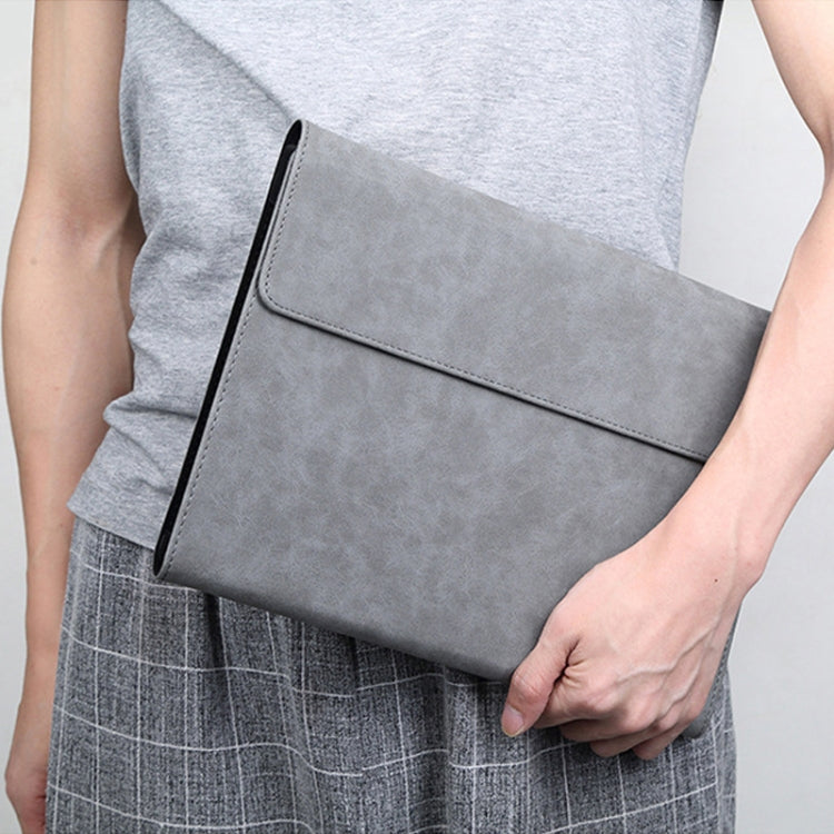 Laptop Bag Case Sleeve Notebook Briefcase Carry Bag for Microsoft Surface Pro 6 12.3 inch (Grey) by bashfashion