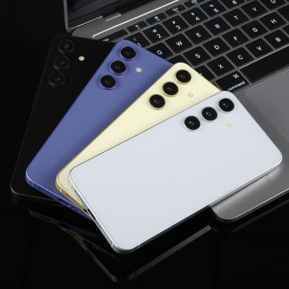 For Samsung Galaxy S24+ 5G Black Screen Non-Working Fake Dummy Display Model (Yellow) by bashfashion