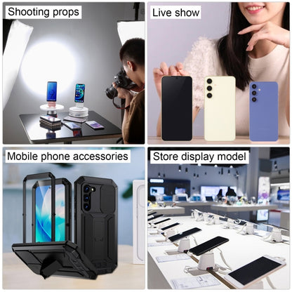 For Samsung Galaxy S24+ 5G Black Screen Non-Working Fake Dummy Display Model (Yellow) by bashfashion