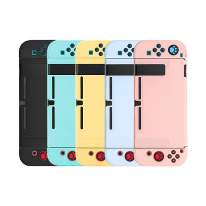 For Nintendo Switch Pure Color Shockproof TPU Case(Black) by bashfashion