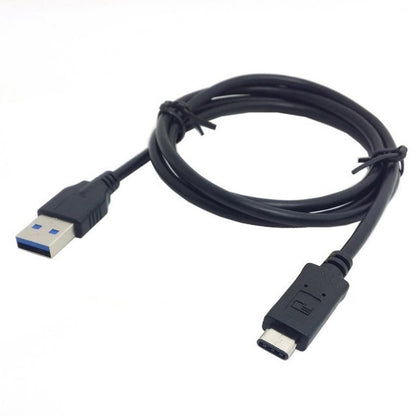1m USB 3.1 Type-C Male to USB 3.0 Type A Male Data Cable(Black) by bashfashion