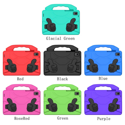 For Samsung Galaxy Tab A8 10.5 2021 X200 / X205 Thumb Bracket EVA Shockproof Tablet Case(Green) by bashfashion