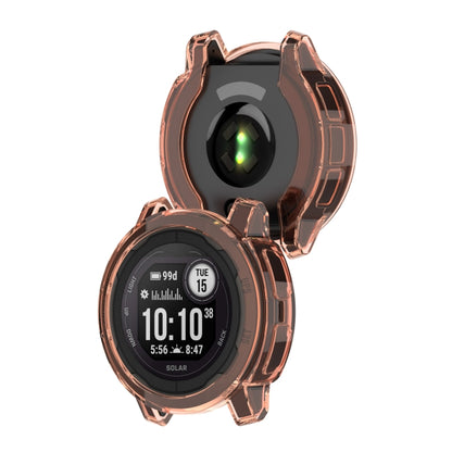 For Garmin Instinct 2 Shockproof TPU Soft Watch Protective Case(Black) by bashfashion