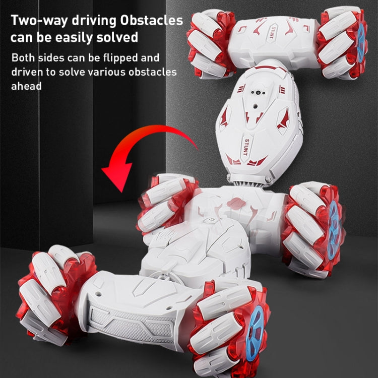 MoFun JC06 2.4G Remote Control Torsion Stunt Car, Specifications:Dual RC(Red) by MoFun