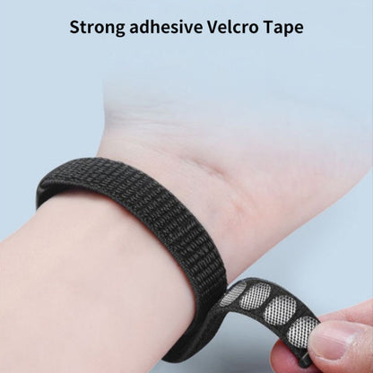 For Xiaomi Mi Band 8 ENKAY Hat-Prince 2 in 1 Set Full Coverage Screen Protector + Nylon Loop Watch Band(Army Green) by ENKAY