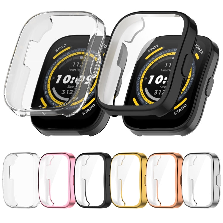 For Amazfit Bip 5 All-Inclusive TPU Protective Case(Sliver) by bashfashion