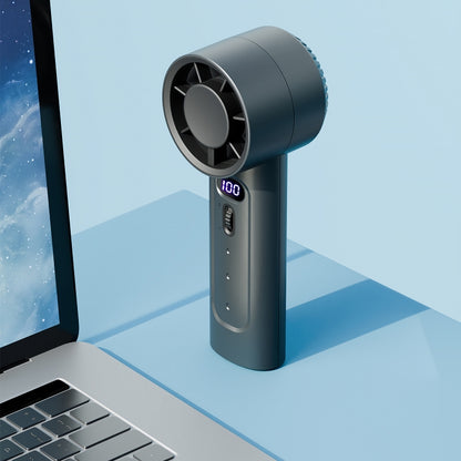 FC1 100 Wind Speed Levels Summer Cooler Desktop Fan Turbine Handheld Fan(White) by bashfashion