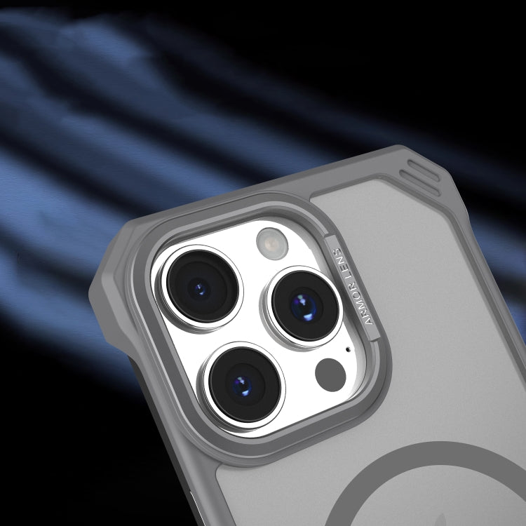 For iPhone 13 Pro Max Starshield Frameless MagSafe PC Phone Case(Blue) by bashfashion