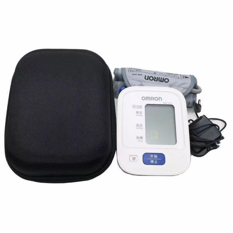 For Omron / Yuyue Portable Electronic Blood Pressure Device Storage Protective Bag, Specification:With Mesh Bag by bashfashion