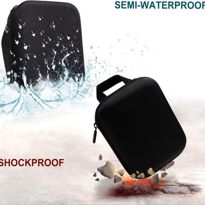 For Omron / Yuyue Portable Electronic Blood Pressure Device Storage Protective Bag, Specification:With Mesh Bag by bashfashion