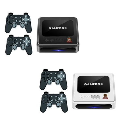 GD10 64G Built-In 30000+ Games Dual System Set-Top Box 3D Home 4K HD TV Game Console Box AU Plug(Black) by ANBERNIC