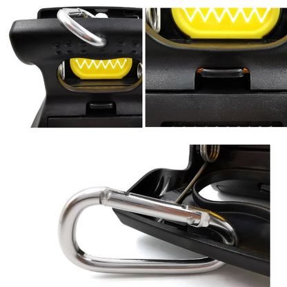 DT Portable Toilet Picker For Pets Outing Folding Clip Collector, Size: 18x14.5x5cm(Yellow) by bashfashion