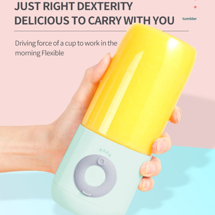 Mini Portable Usb Juice Machine Multi-Function Electric Charging Household Juicer(Green) by bashfashion