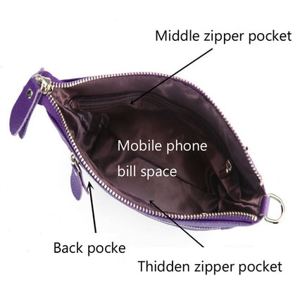 Ladies Fringed One-Shoulder Diagonal Bag Large-Capacity Casual Bag(Black) by bashfashion