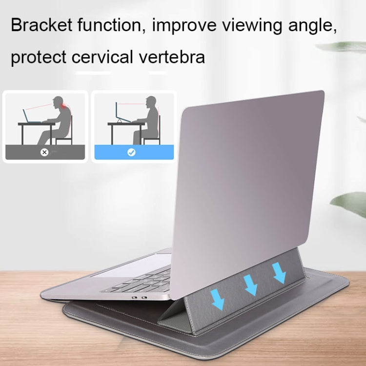 HL0066-005 Multifunctional Stand Laptop Bag, Size: 13 inches(Black with Power Bag) by bashfashion