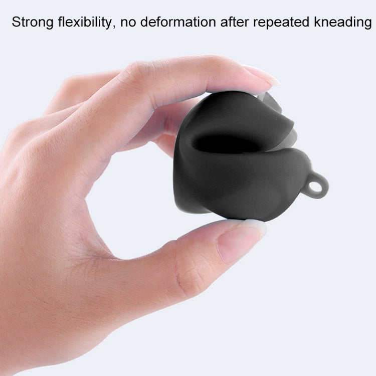 2 PCS Thumb Camera Silicone Case + Lanyard For Insta360 GO2(White) by bashfashion