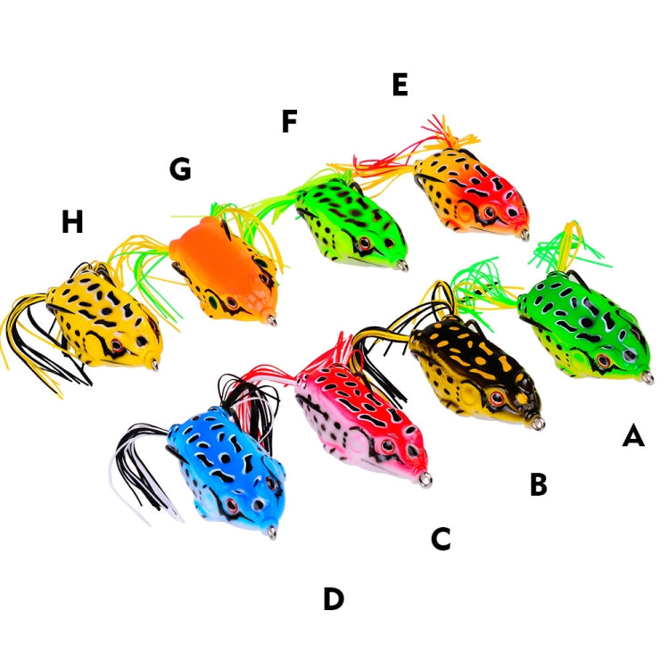 Thunder Frog Road Lure Fake Bait Simulation Soft Bait, Specification: 5g 4.3 cm(C) by null