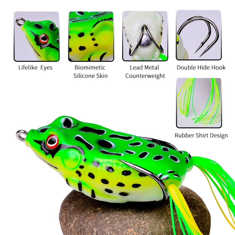 Thunder Frog Road Lure Fake Bait Simulation Soft Bait, Specification: 5g 4.3 cm(C) by null