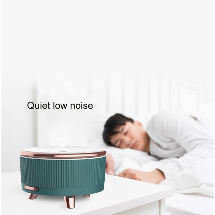 Ultrasonic Aromatherapy Diffuser Humidifier Essential Oil Diffuser UK Plug(Dark Green) by bashfashion