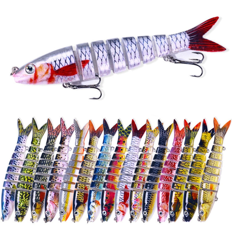 HENGJIA JM063 Multi-Section Fake Bait 8 Section Sinker Lures, Size: 13.4cm 18g(2) by HENGJIA
