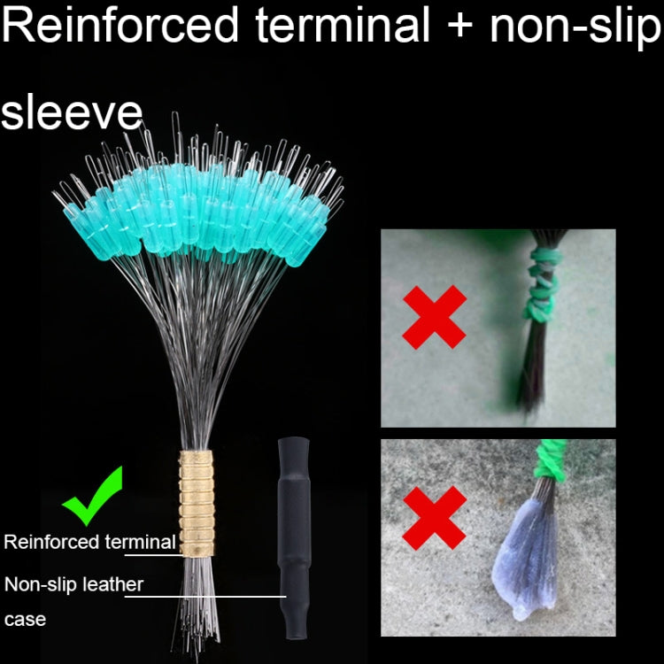 5sets/500pcs Space Bean Positioning Rod Slightly Bean Fishing Gear Supplies, Size: S(Crystal Shadowless Unloading) by bashfashion