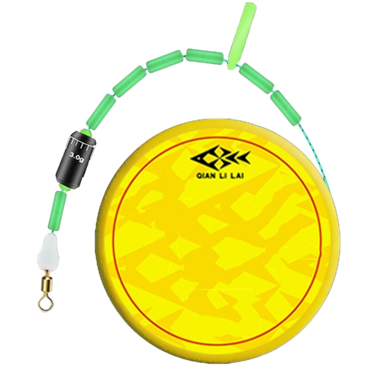 2pcs Outdoor Fishing Anti-tangle Spotted Invisible Line Set with Scale, Size: 3.6m(3.5) by bashfashion