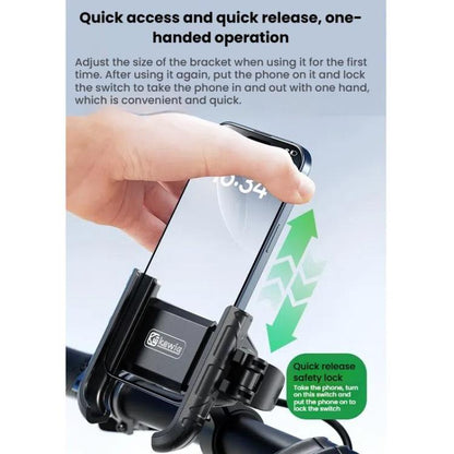 Kewig Motorcycle Bicycle Non-Blocking Mobile Phone Camera Navigation Bracket(M29-C3) by kewig