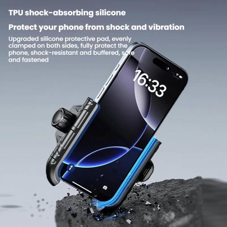 Kewig Motorcycle Bicycle Non-Blocking Mobile Phone Camera Navigation Bracket(M29-C1) by kewig