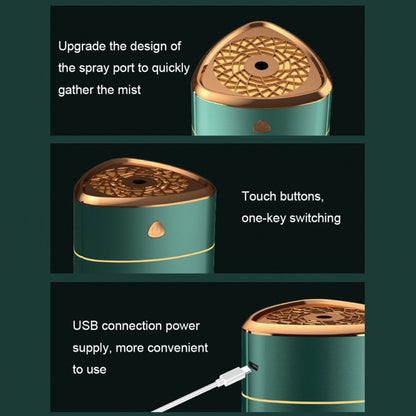 Silent USB Plug-In Silver Ion Purifying Humidifier Household Night Light Atomizer, Color: Duck by bashfashion