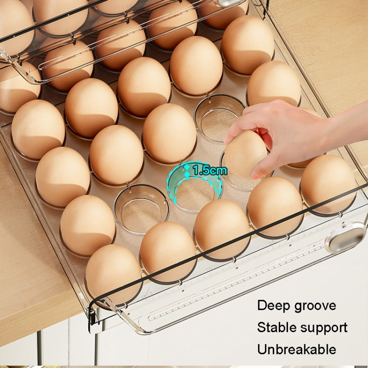 Middle Single Layer 12 Grid Cream Color Egg Storage Box PET Transparent Multi-Specification Egg Box by bashfashion