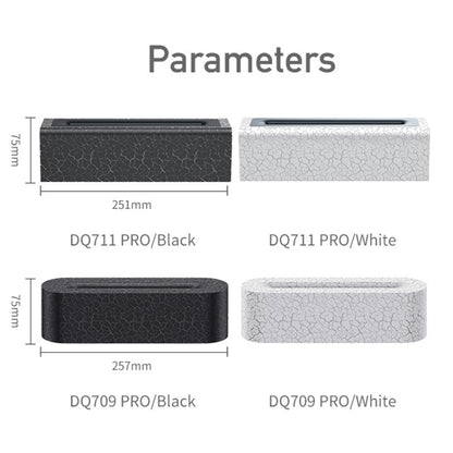 Lava Flame Aromatherapy Machine Air Atomizing Humidifier With Colorful Light, Model: DQ711 Pro White by bashfashion