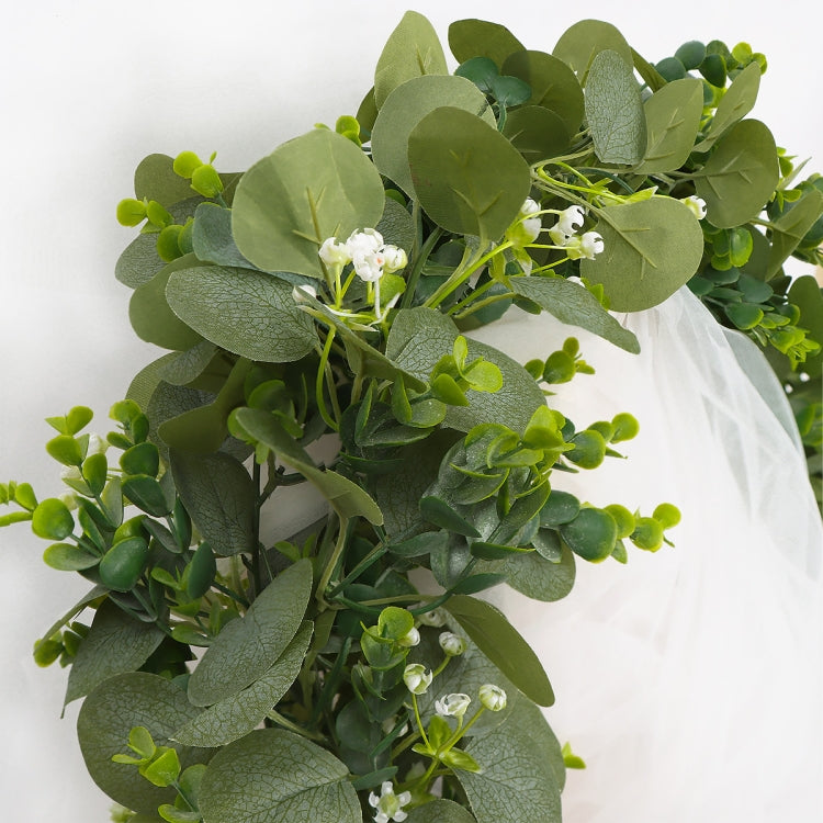 180cm Simulation Greenery Eucalyptus Ivy Leaf Rattan Hanging Fake Flower Decoration Rattan, Style: A Model by bashfashion