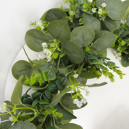 180cm Simulation Greenery Eucalyptus Ivy Leaf Rattan Hanging Fake Flower Decoration Rattan, Style: A Model by bashfashion