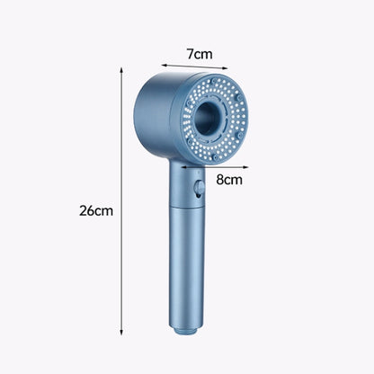 High-Pressure Handheld Shower Head With 5 Spray Modes Filtered Showerhead, Spec: Basic Silver by bashfashion