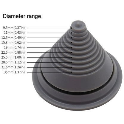 Mower Blade Balancer Blade Sharpening Test Garden Hardware Tools(Gray) by bashfashion