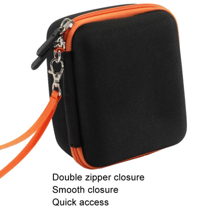 Cwatcun D156 Large Portable Storage Bag Small Microslice Hard Shell Camera Bag(Strawberry Pink) by Cwatcun