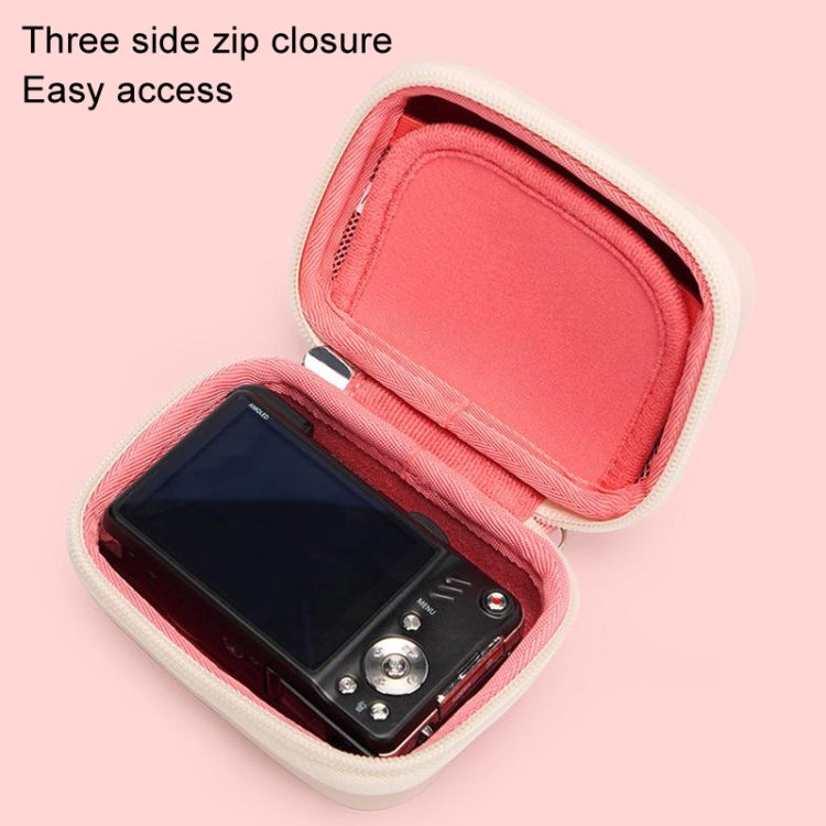 Cwatcun H45 Mini Storage Bag Small Microslice Digital Camera Bag PU Waterproof Hard Shell Bag(Green) by Cwatcun