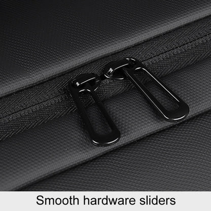 WEIXIER B726 Simple Expandable Double-Shoulder Backpack Large Capacity Business Casual Bag(Black) by WEIXIER